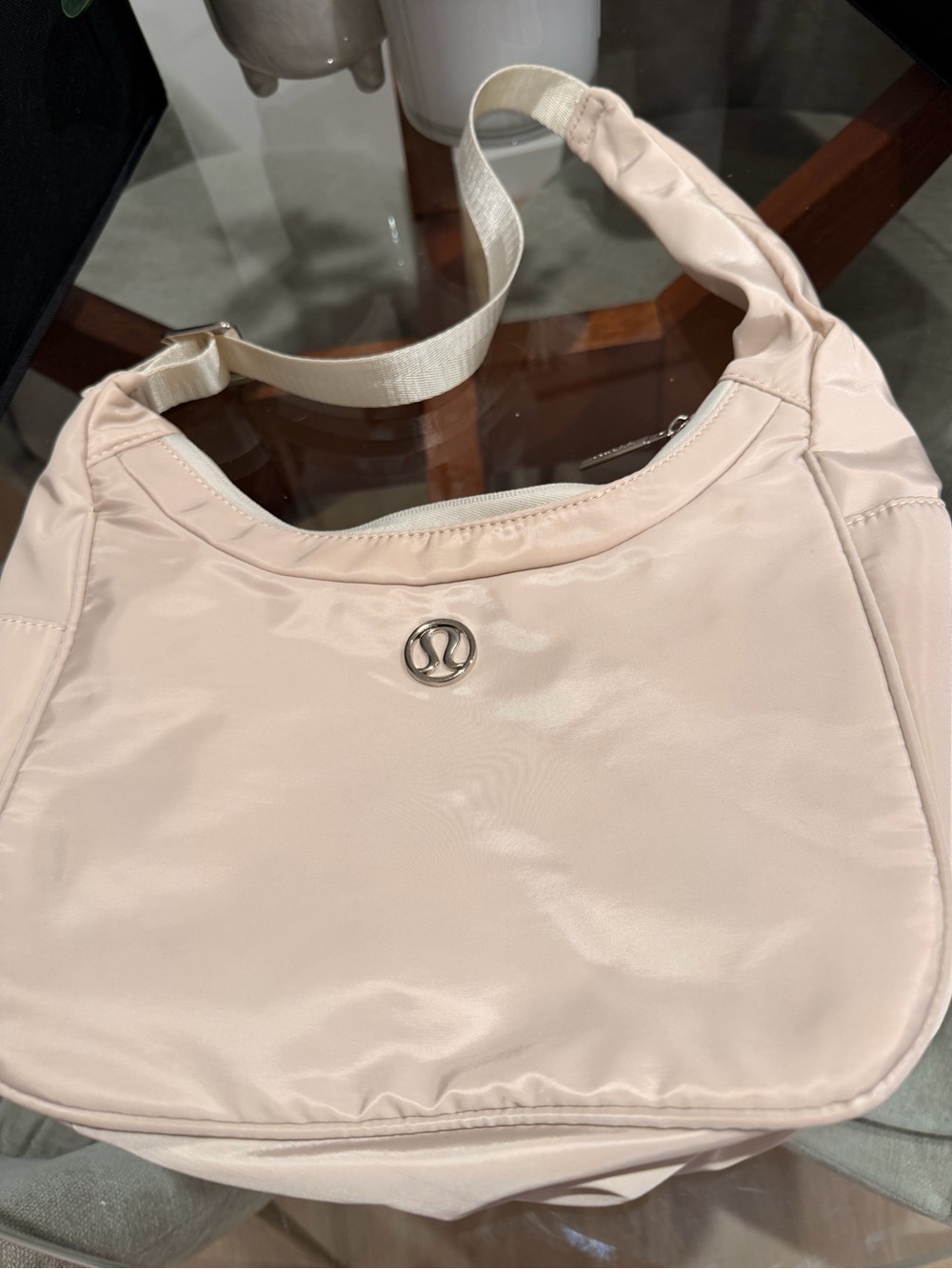 lululemon athletica Pale Pink Shoulder Bag - Soft Minimal Crossbody